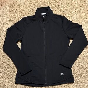 adidas Black Women's Full-Zip Bomber Jacket